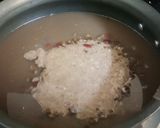 A picture of step 2 of Daal Bukhara.