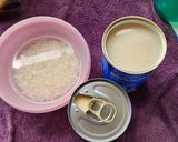 A picture of step 2 of Rice and Coconut Cream Horchata.