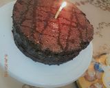 A picture of step 6 of Chocolate Cake in microwave.
