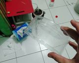 Foto langkah ke 1 dari resep Puding kolam ikan koi.