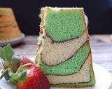 Foto langkah ke 11 dari resep Topo Map Chiffon Cake.