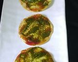 A picture of step 2 of Desi Masala Papad.