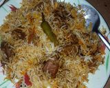 A picture of step 3 of Beef biryani.