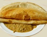 A picture of step 4 of Curry leaf chutney (Kariveppilai thuvaiyal in tamil).