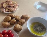 Foto del paso 3 de la receta Alitas de pollo al horno con verduras