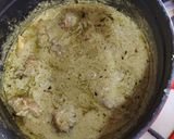 A picture of step 3 of Mutton korma.