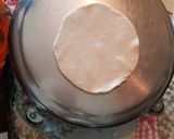 A picture of step 2 of Poori.