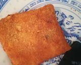Gombás-csirkés töltött, rántott palacsinta recept fázis 6 fotója