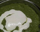 A picture of step 5 of Tricolour dhokla sandwich.