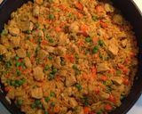 Foto del paso 8 de la receta: Arroz con cerdo al curry
