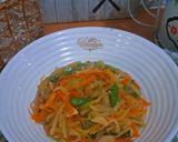Foto langkah ke 3 dari resep Tumis Sayur Renyah Ebi.