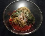 A picture of step 3 of Ardei umpluți (Romanian stuffed peppers).
