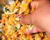 A picture of step 3 of Poha Manchurian (Dry).