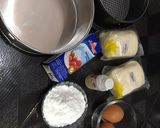 Foto langkah ke 1 dari resep Basque burnt cheesecake.