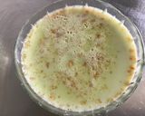 Une image de l'étape 10 de Crèmes desserts pistache et cacahuètes.