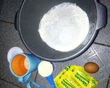 A picture of step 1 of Milky cincin.