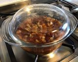 Une image de l'étape 6 de Compote de prunes et bananes.