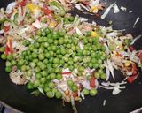 A picture of step 4 of CHICKEN EGG FRIED RICE💥.