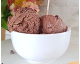 Une image de l'étape 4 de Glace au chocolat, sans sorbetière.