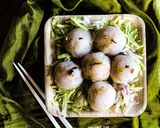 A picture of step 7 of Sago Momos/Tapioca dumplings.