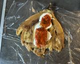 Foto del paso 3 de la receta: San jacobo vegetariano de berenjena, tomate seco y mozzarella