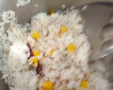 A picture of step 2 of Corn rice.