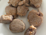 Solomillo de cerdo con champiñones y reducción de cava