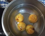 A picture of step 5 of Shahi Dahi bhalle.