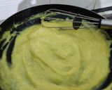A picture of step 2 of Caramel custard pudding.