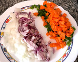 Foto del paso 2 de la receta: Arroz de bacalao con verduritas