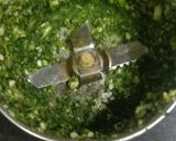A picture of step 2 of Methi bhaji.