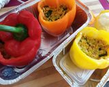 Foto del paso 5 de la receta Pimientos rellenos de arroz