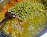 A picture of step 5 of Idiyappam With Peas vegetable Curry.