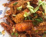 Foto langkah ke 4 dari resep Baby lobster saus singapur.