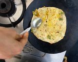 A picture of step 6 of Aloo methi paratha.
