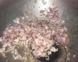 A picture of step 2 of Methi corn aloo.