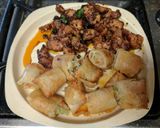 A picture of step 14 of Korean Chicken Rice Salad/Bowl.