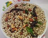 A picture of step 5 of Bajra Kurmura Namkeen/Puffed Pearl Millet Namkeen.
