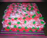 A picture of step 8 of Fresh vanilla chocolate cake.