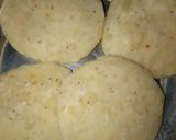 A picture of step 2 of Aaloo (potatoes) ki tikki.