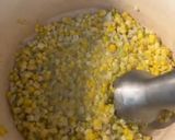 A picture of step 6 of Creamy Corn Pasta with Basil.