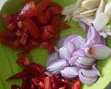 Foto langkah ke 3 dari resep Tumis Pepaya Muda.