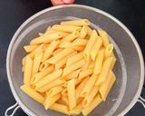 A picture of step 3 of Red Sauce Pasta with Indian touch.