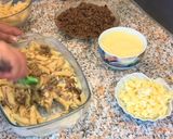 صورة لخطوة 3 من وصفة معكرونة بالبشاميل 😋😋😋