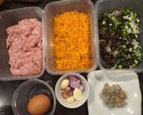 Foto langkah ke 1 dari resep Siomay ayam udang wortel jamur kuping.