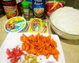 A picture of step 3 of #Spicy chicken creamy pizza.