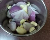 A picture of step 2 of Dahi wale Aloo.
