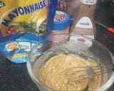 A picture of step 1 of Nutty Sushi Rolls.
