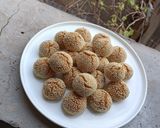 صورة لخطوة 4 من وصفة بسكويت السمسم التركي 🇹🇷 susamli kurabiye