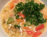 A picture of step 6 of Low fat healthy clam chowder.